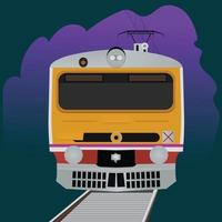 varianti delle ferrovie suburbane indiane vettore