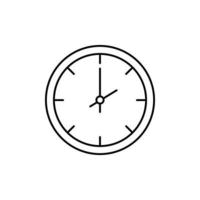 icona isolata dell'orologio di tempo vettore