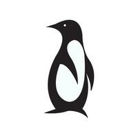 pinguino logo modello vettore icona