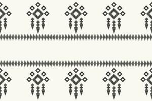 etnico ikat tessuto modello geometrico stile.africano ikat ricamo etnico orientale modello nero bianca sfondo. astratto,vettore,illustrazione.trama,abbigliamento,cornice,decorazione,tappeto,motivo. vettore