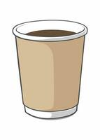 vettore design caffè tazza illustrazione