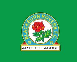 bruciore rover fc club logo simbolo premier lega calcio astratto design vettore illustrazione con verde sfondo