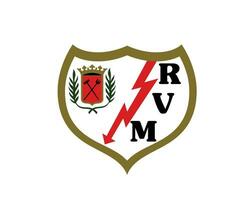 Rayo vallecano club logo simbolo la liga Spagna calcio astratto design vettore illustrazione