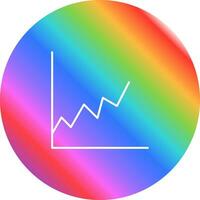 statistiche vettore icona