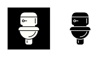 icona del vettore della toilette