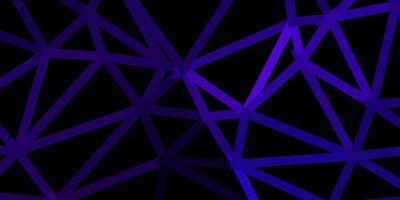 modello di triangolo poli vettoriale viola scuro