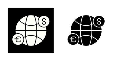 globale trasferimento vettore icona