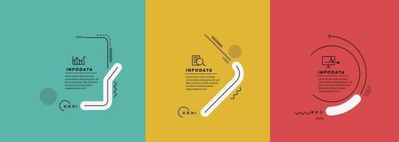 elementi di design di infografica aziendale. infochart moderno, grafico e grafici di marketing, diagrammi a barre. vettore