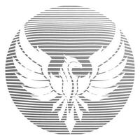 aquila Ali logo vettore