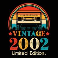 Vintage ▾ 2002 limitato edizione cassetta nastro vettore