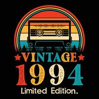 Vintage ▾ 1994 limitato edizione cassetta nastro vettore