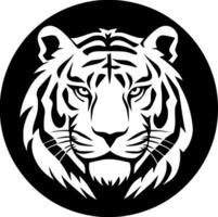 tigre, minimalista e semplice silhouette - vettore illustrazione