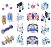 nucleare energia icona impostato vettore