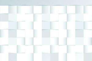astratto moderno sfondo quadrato. trama geometrica bianca e grigia. illustrazione vettoriale