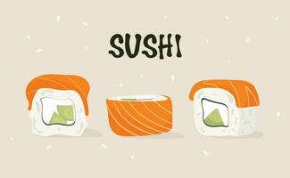 vettore di il Sushi