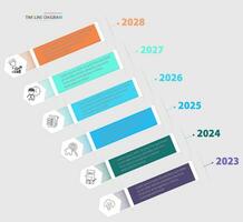 Infografica attività commerciale impostato 20.1 vettore