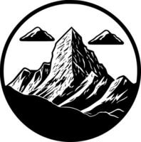 montagna - alto qualità vettore logo - vettore illustrazione ideale per maglietta grafico