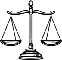giustizia - alto qualità vettore logo - vettore illustrazione ideale per maglietta grafico