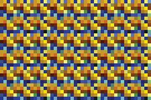 pixelated colorato vivace geometrico griglia moderno astratto pixel rumore vettore struttura, piastrella senza soluzione di continuità modello sfondo