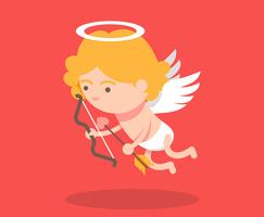 Illustrazione di Cupido vettore