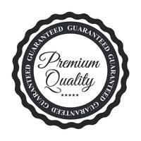 segno di etichetta di qualità premium. illustrazione vettoriale su bianco