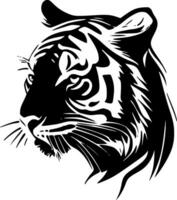 tigre - minimalista e piatto logo - vettore illustrazione