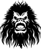 bigfoot - minimalista e piatto logo - vettore illustrazione