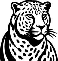 leopardo - alto qualità vettore logo - vettore illustrazione ideale per maglietta grafico