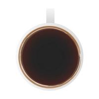 disegno vettoriale isolato della tazza di caffè