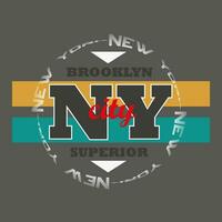 nuovo York logo t camicia vettore design