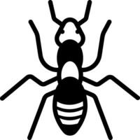 solido icona per formica vettore