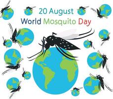 giornata mondiale delle zanzare vettore