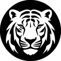 tigre, minimalista e semplice silhouette - vettore illustrazione