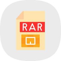 rar vettore icona design