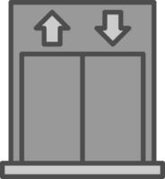 ascensore vettore icona design