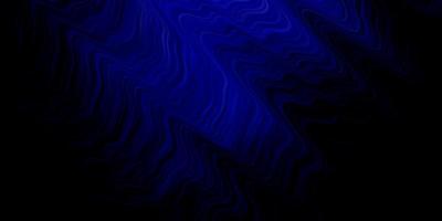 trama vettoriale blu scuro con linee ironiche