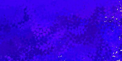 sfondo vettoriale viola scuro con triangoli.