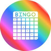 icona del vettore bingo