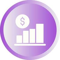 statistiche vettore icona