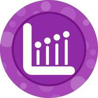 statistiche vettore icona