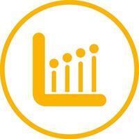 statistiche vettore icona