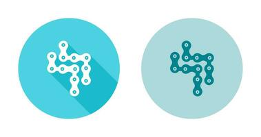 ciclo catena vettore icona