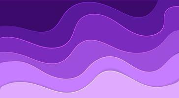 sfondo ondulato viola astratto vettore