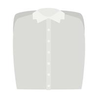 icona della camicia bianca vettore