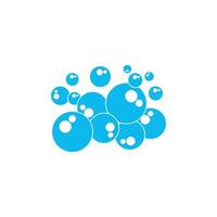 Bubble logo modello icona vettore illustration design