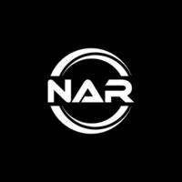 nar logo disegno, ispirazione per un' unico identità. moderno eleganza e creativo design. filigrana il tuo successo con il Impressionante Questo logo. vettore