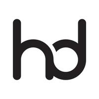 HD relazionato per ogni altro logo design vettore illustrazione su bianca sfondo.