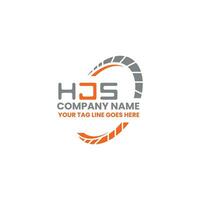 hjs lettera logo creativo design con vettore grafico, hjs semplice e moderno logo. hjs lussuoso alfabeto design