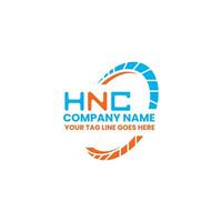 hnc lettera logo creativo design con vettore grafico, hnc semplice e moderno logo. hnc lussuoso alfabeto design