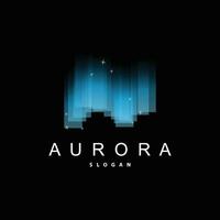 aurora logo, cielo Visualizza leggero vettore disegno, simbolo modello illustrazione